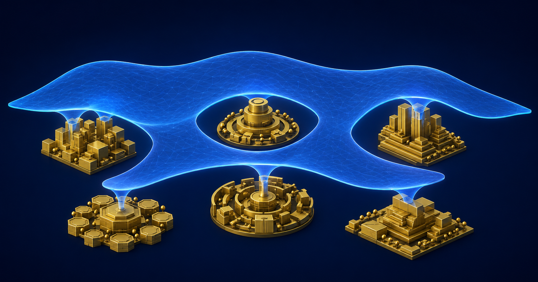 Operational intelligence overlay for existing systems connecting separate operational systems into a single picture without replacing them.